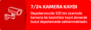 7/24 Kamera Kaydı