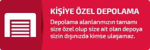 Kişiye Özel Depolama Alanı